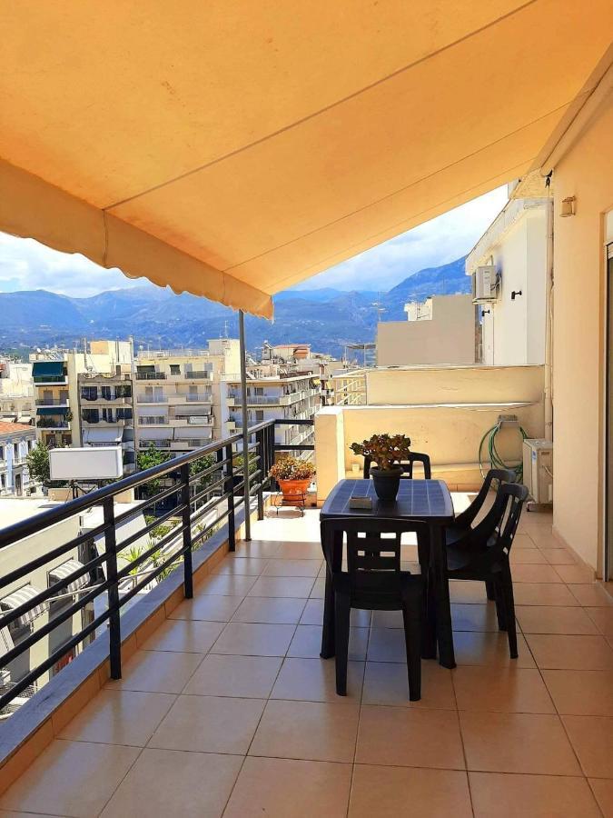 Central Square Appartment With Panoramic View Kalamata Eksteriør billede